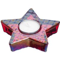 Windlicht VIVO Stern rund 17 cm 1 Stück von Leonardo Rot