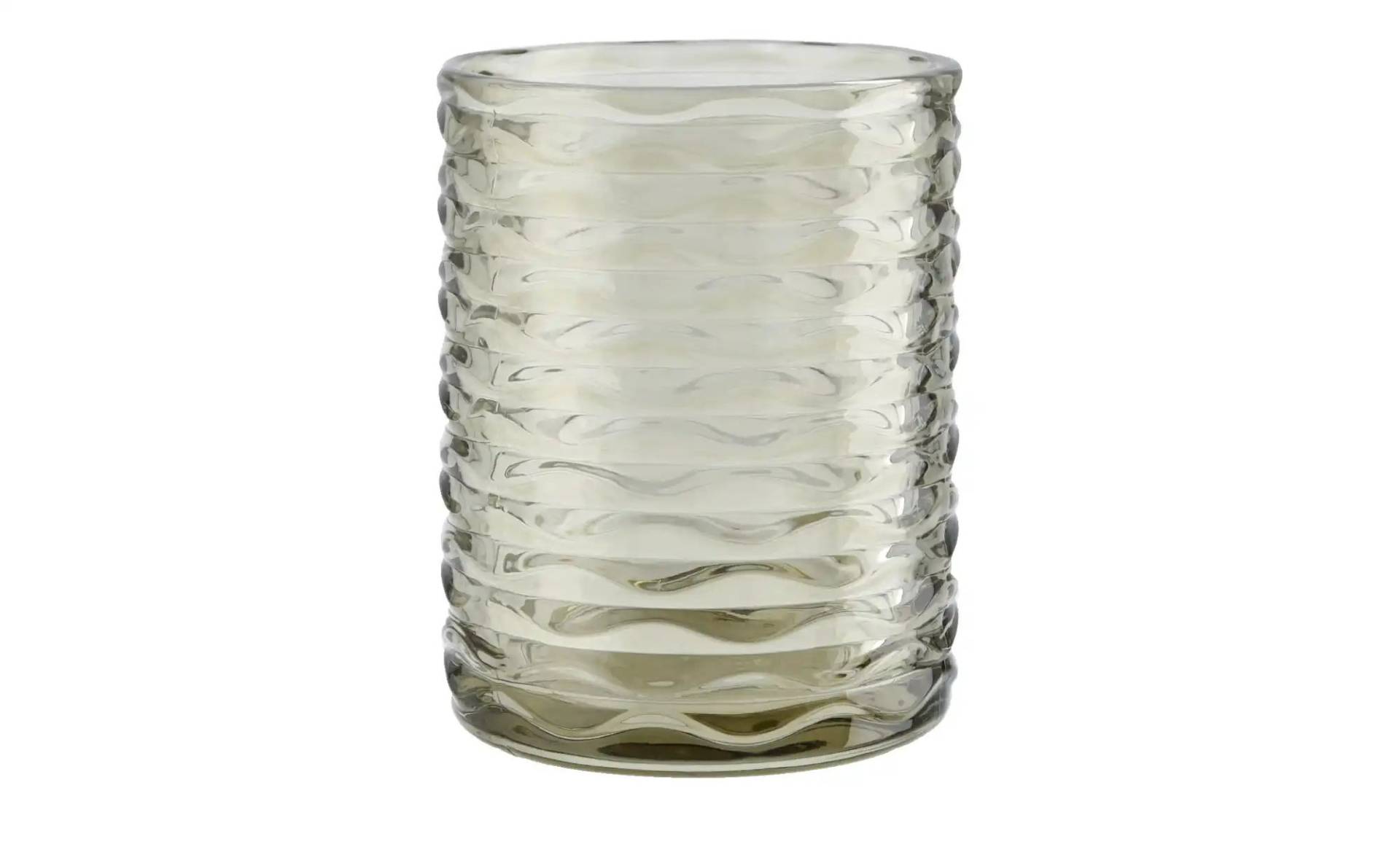 Windlicht   ¦ braun ¦ Glas ¦ Maße (cm): H: 10  Ø: 8.0 Dekoration > Laternen & Windlichter - Möbel Kraft