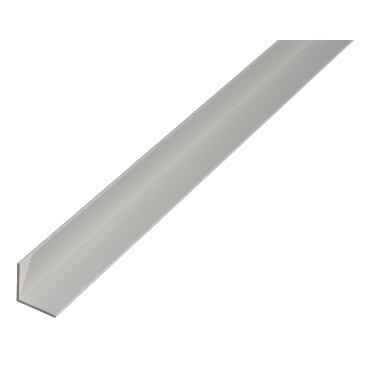Winkelprofil gleichsch. L-förmig Alu Elox. Silber 10 mm x 10 mm x 1.000 mm