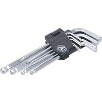 Bgs Technic - Winkelschlüssel-Satz Innensechskant / Innensechskant mit Kugelkopf 1,5 - 10 mm 9-tlg. Bgs Technic - Winkelschlüssel-Satz Innensechskant / Innensechskant mit Kugelkopf 1,5 - 10 mm 9-tlg. von BGS TECHNIC