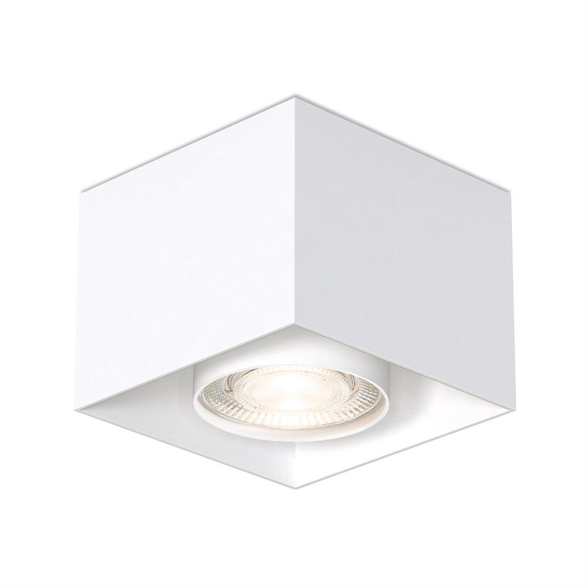 Wittenberg 4.0, wi4-ab-1e-kb Aufbaustrahler, Weiß matt, Extra-Warmweiß 2700K, Flood 38°, DALI Wittenberg 4.0, wi4-ab-1e-kb Aufbaustrahler, Weiß matt, Extra-Warmweiß 2700K, Flood 38°, DALI
