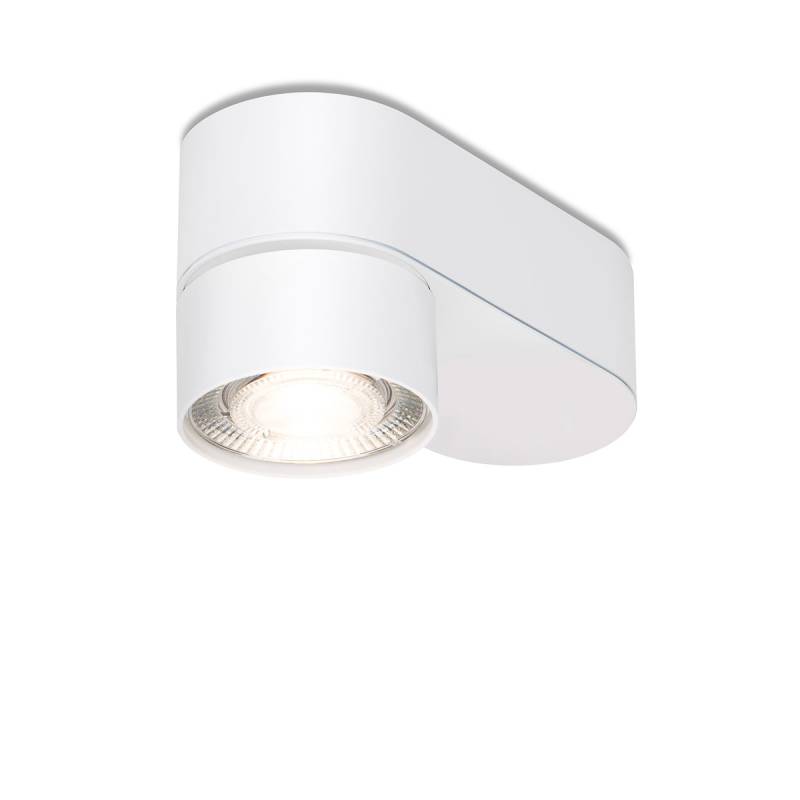 Wittenberg 4.0, wi4-ab-1ov Aufbaustrahler, Weiß matt, Extra-Warmweiß 2700K, Spot 12°, DALI