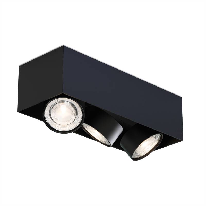 Wittenberg 4.0, wi4-ab-3e-kb Aufbaustrahler, Schwarz matt, Warmweiß 3000K, Flood 38°, Bluetooth