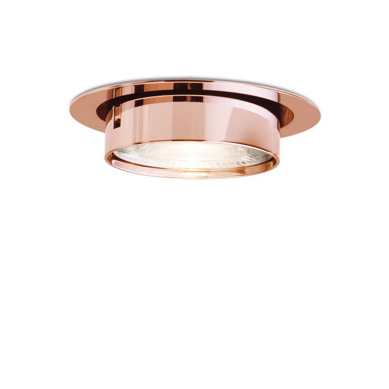 Wittenberg 4.0, wi4-eb-1r Einbaustrahler, Kupfer, Extra-Warmweiß 2700K, Spot 12°