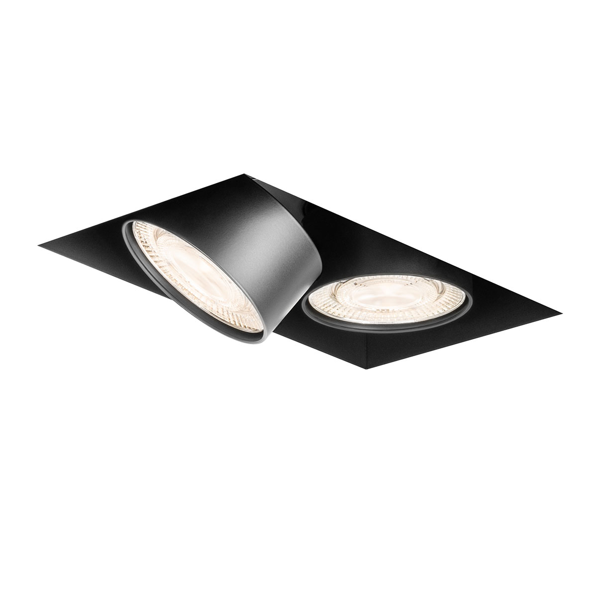 Wittenberg 4.0, wi4-eb-2e-db Einbaustrahler, Schwarz matt, Extra-Warmweiß 2700K, Spot 12° Wittenberg 4.0, wi4-eb-2e-db Einbaustrahler, Schwarz matt, Extra-Warmweiß 2700K, Spot 12°