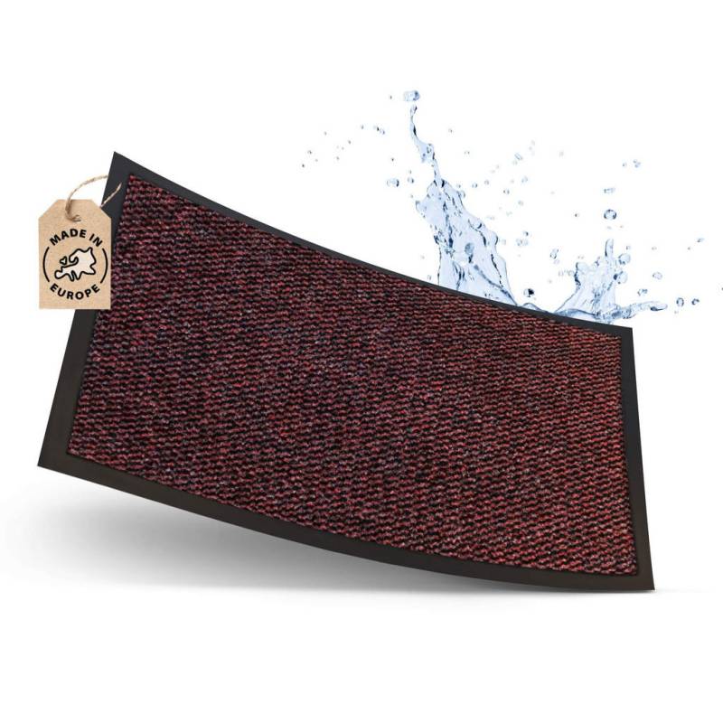 WohnDirect SCHMUTZFANGMATTE Rot