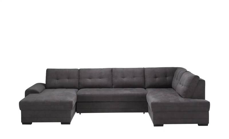 Wohnlandschaft  Bella ¦ grau ¦ Maße (cm): B: 326 H: 83 T: 183.0 Polstermöbel > Sofas > Schlafsofas - Höffner