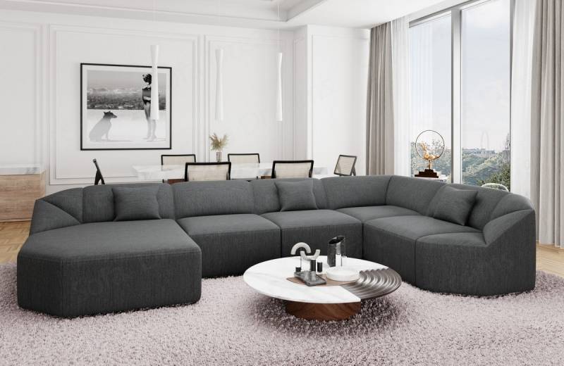 Wohnlandschaft Cabrera U-Form