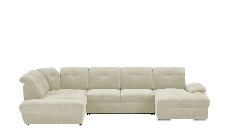 Wohnlandschaft  Gladys ¦ beige ¦ Maße (cm): B: 377 H: 103 T: 246.0 Polstermöbel > Sofas > Wohnlandschaften - Höffner