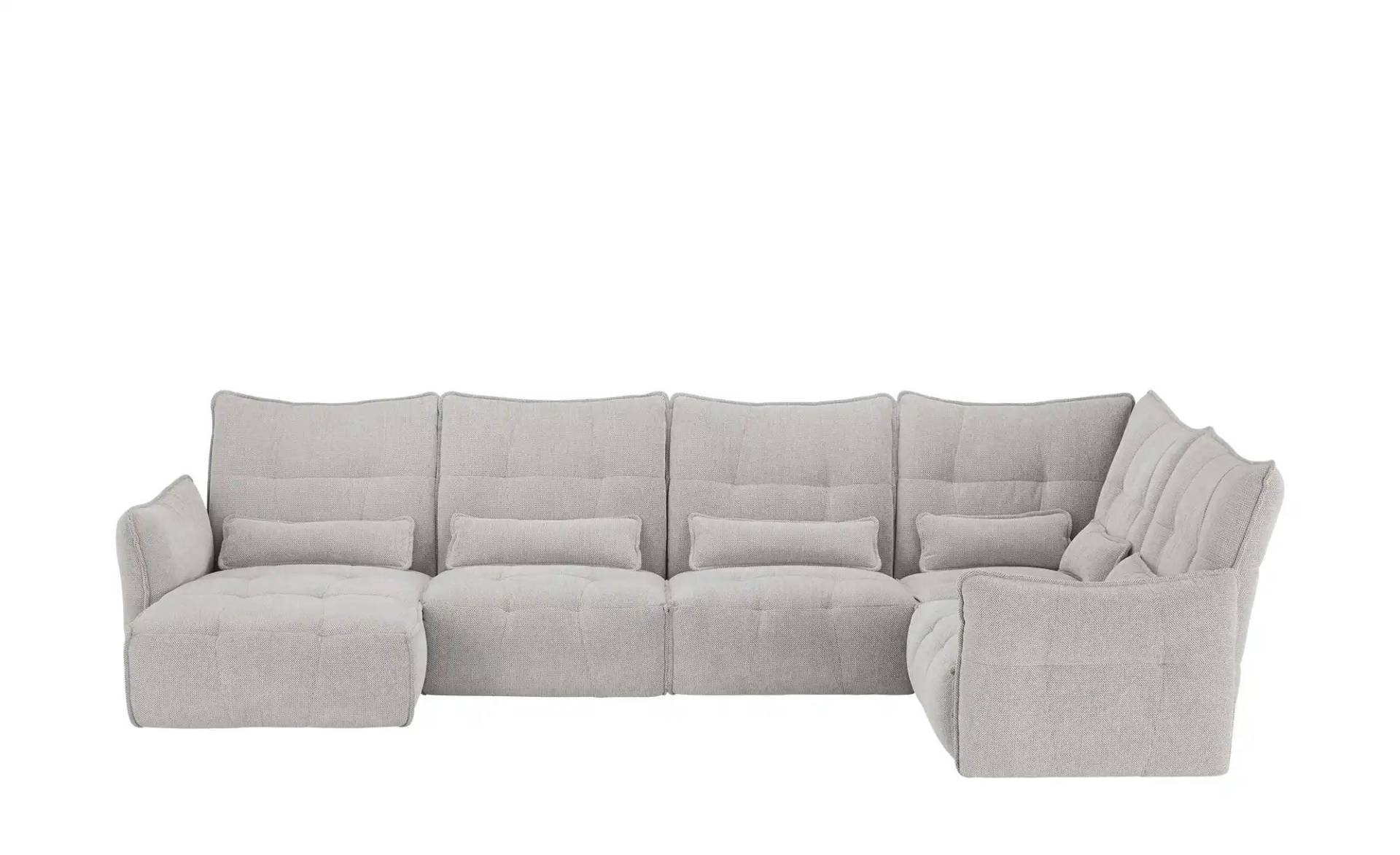 Wohnlandschaft  Jeaneva ¦ grau ¦ Maße (cm): B: 428 H: 101 T: 228.0 Polstermöbel > Sofas > Wohnlandschaften - Möbel Kraft