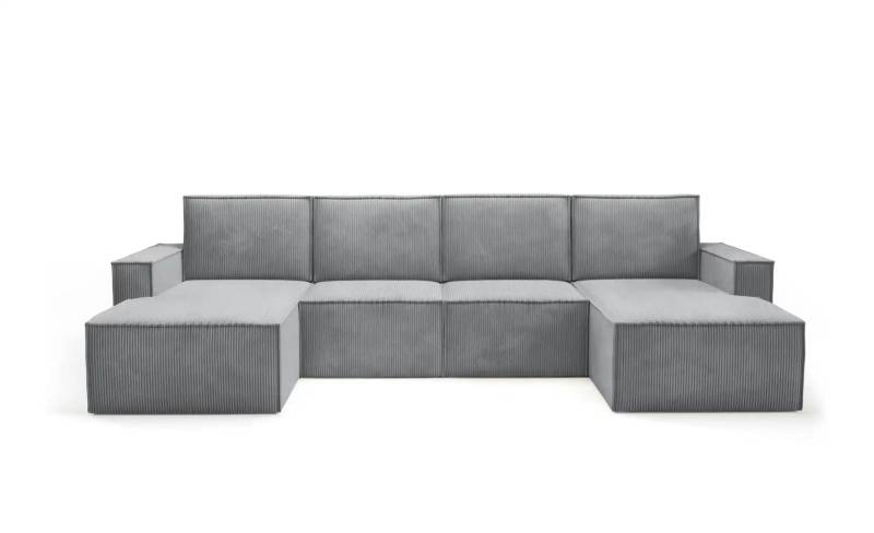 Wohnlandschaft  Orto ¦ grau ¦ Maße (cm): B: 320 H: 93 Polstermöbel > Sofas > Wohnlandschaften - Möbel Kraft