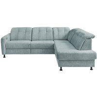 Wohnlandschaft Ottomane rechts inkl Relaxfunktion und Bettkasten MINORI Mint Wohnlandschaft Ottomane rechts inkl Relaxfunktion und Bettkasten MINORI Mint
