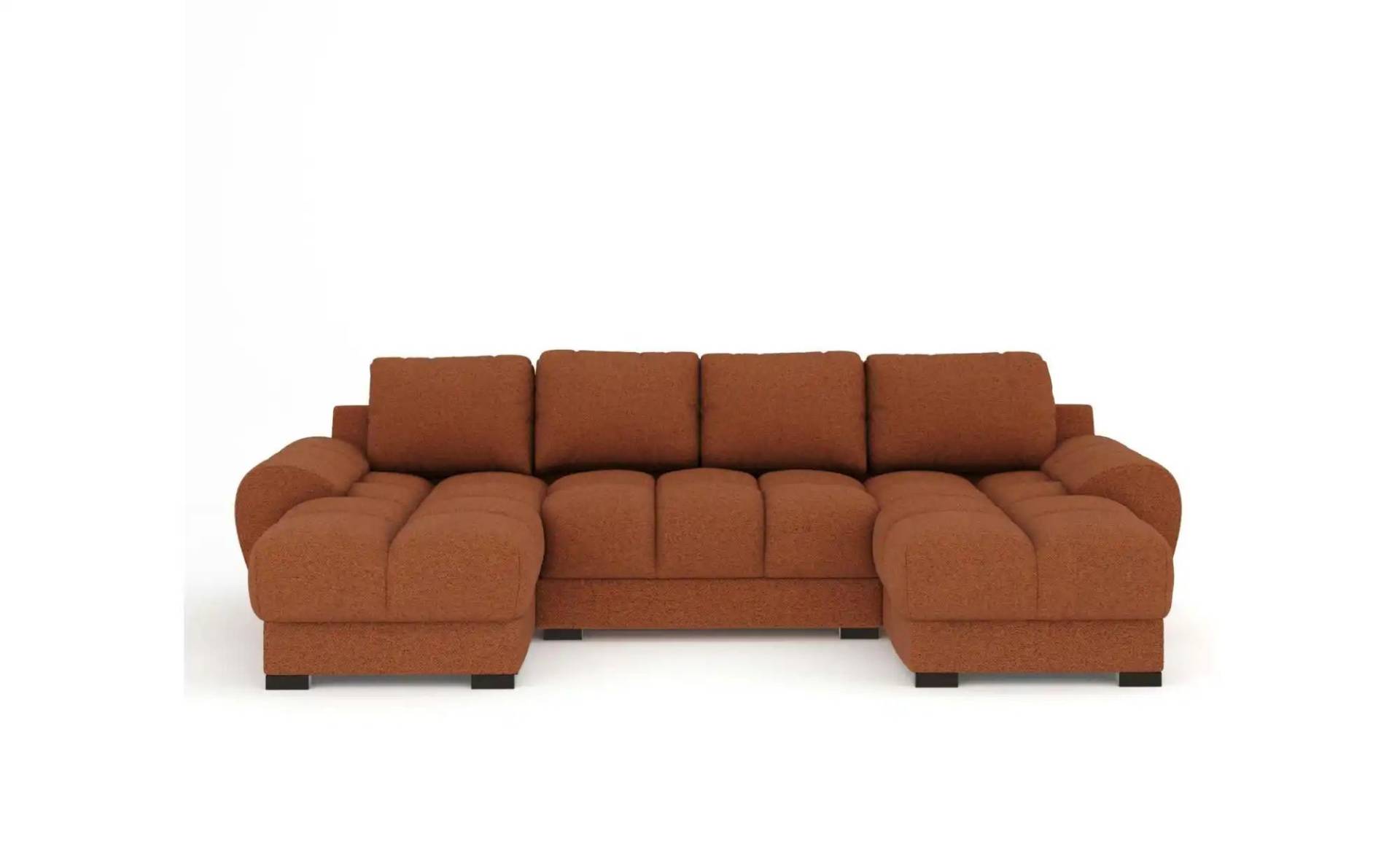 Wohnlandschaft  Peebles ¦ kupfer ¦ Maße (cm): B: 330 H: 90 Polstermöbel > Sofas > Wohnlandschaften - Höffner