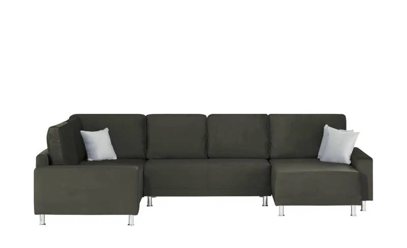 Wohnlandschaft   ¦ grau ¦ Maße (cm): B: 350 H: 67 T: 167.0 Polstermöbel > Sofas > Wohnlandschaften - Möbel Kraft