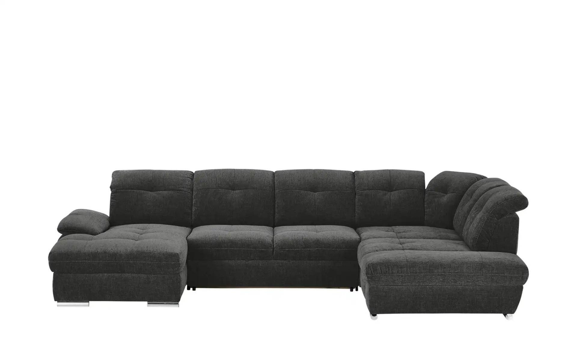 Wohnlandschaft   ¦ grau ¦ Maße (cm): B: 377 H: 103 T: 246.0 Polstermöbel > Sofas > Schlafsofas - Möbel Kraft