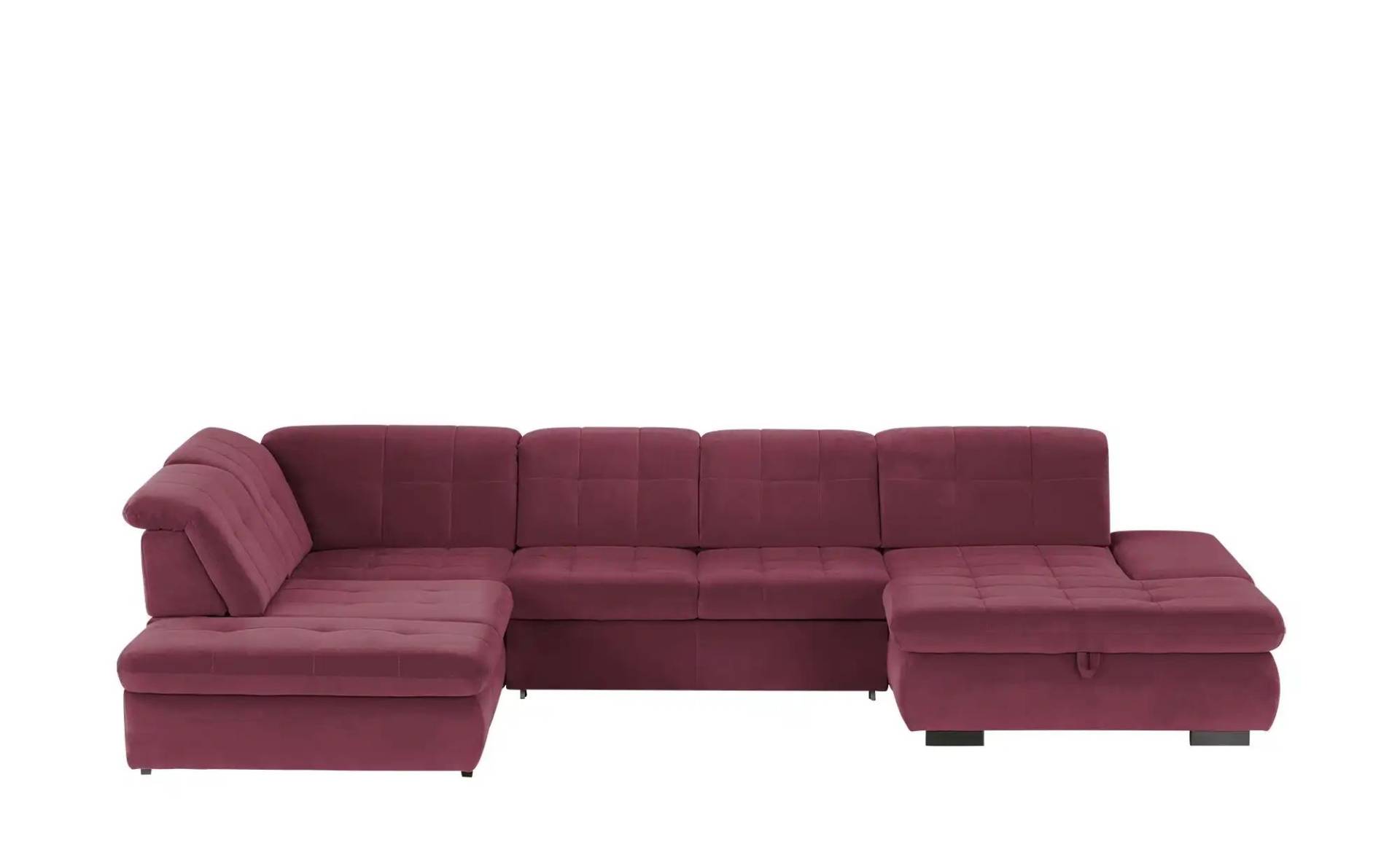Kollektion Kraft Wohnlandschaft   ¦ lila/violett ¦ Maße (cm): B: 382 H: 102 T: 260.0 Polstermöbel > Sofas > Schlafsofas - Möbel Kraft
