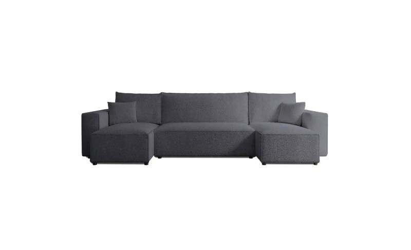 Wohnlandschaft mit Schlaffunktion Scarlo ¦ grau ¦ Maße (cm): B: 312 H: 83 Polstermöbel > Sofas > Wohnlandschaften - Höffner