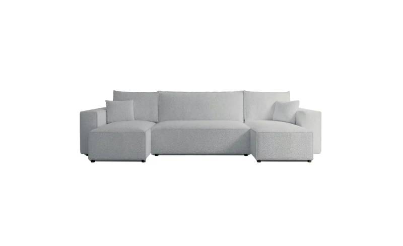 Wohnlandschaft mit Schlaffunktion Scarlo ¦ grau ¦ Maße (cm): B: 312 H: 83 Polstermöbel > Sofas > Wohnlandschaften - Höffner