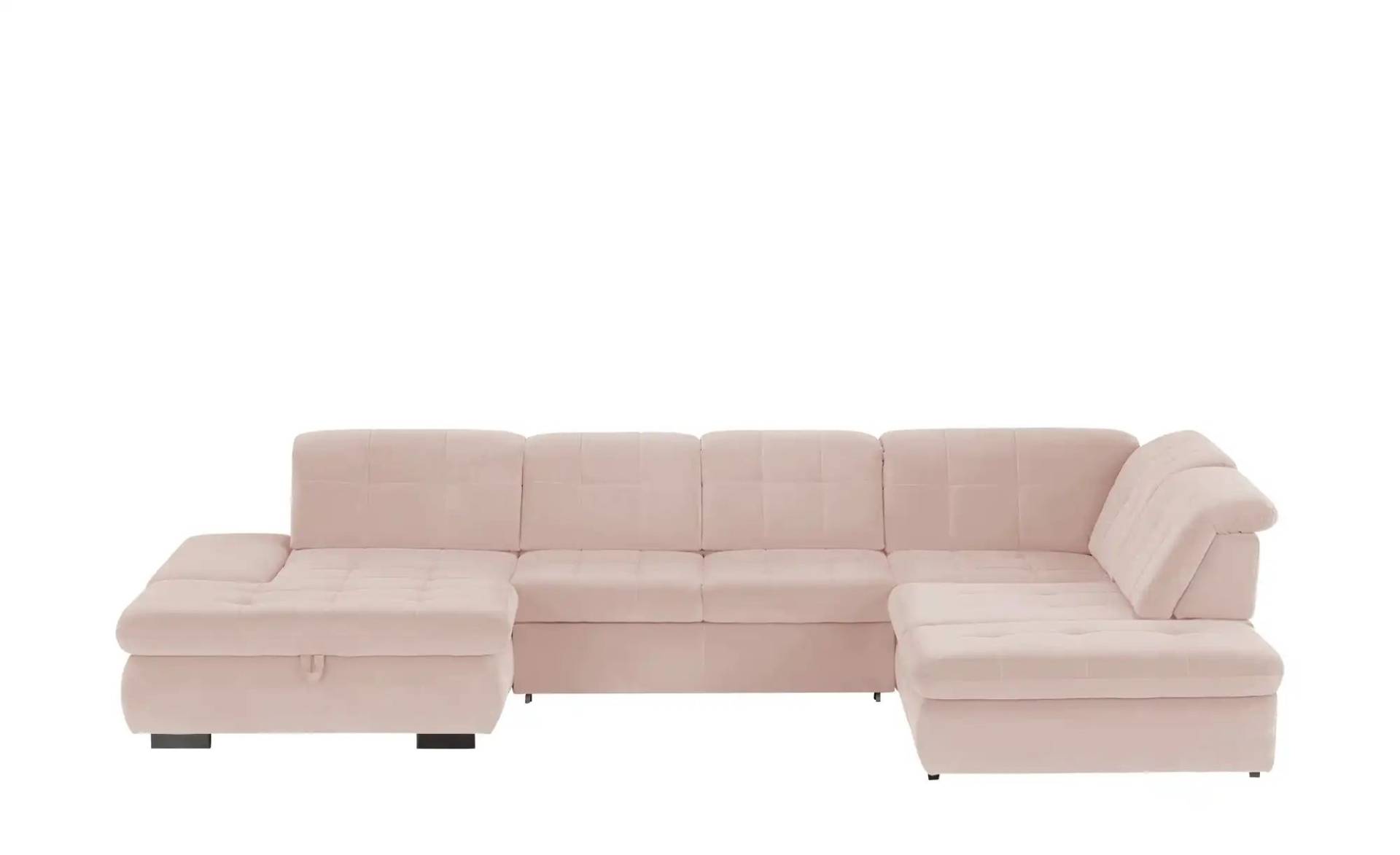 Kollektion Kraft Wohnlandschaft ¦ rosa/pink ¦ Maße (cm): B: 382 H: 102 T: 260 Polstermöbel > Sofas > Schlafsofas - Möbel Kraft