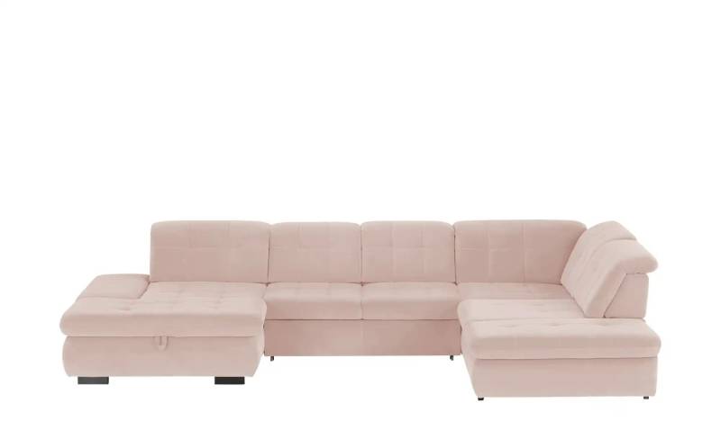 Kollektion Kraft Wohnlandschaft   ¦ rosa/pink ¦ Maße (cm): B: 382 H: 102 T: 260.0 Polstermöbel > Sofas > Schlafsofas - Möbel Kraft