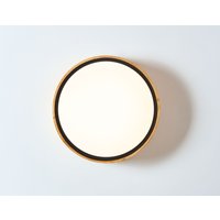 Wohnliche LED Deckenlampe Holz Ø43 cm 3000 K blendarm Wohnliche LED Deckenlampe Holz Ø43 cm 3000 K blendarm von Eco-Light