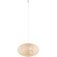 Wohnliche Pendelleuchte Rattan E27 Ø60 cm dekorativ von Nowodvorski