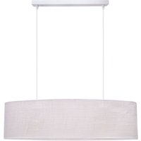 Wohnliche Pendelleuchte Stoffschirm 2-flammig E27 70 cm Wohnliche Pendelleuchte Stoffschirm 2-flammig E27 70 cm von Belis