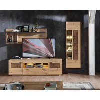 Wohnwand 3-tlg 285cm MADERA von Wohn-Concept Artisan Eiche / Hirnholz