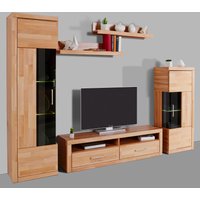 Home affaire Wohnwand "Ribe Wohnwand Set-5 St." Set, 5 Stk. tlg. von home affaire