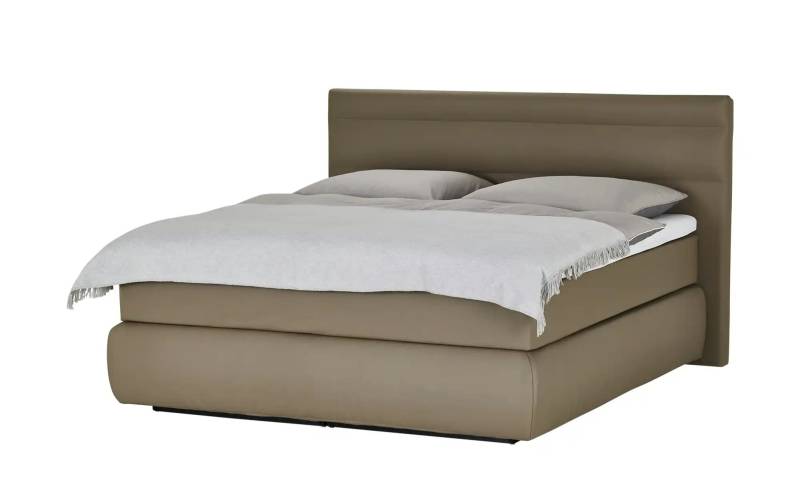 Wohnwert Boxspringbett   Dormian Bolge High ¦ beige ¦ Maße (cm): B: 200 H: 122 Betten > Boxspringbetten > Boxspringbetten 180x200 - Höffner
