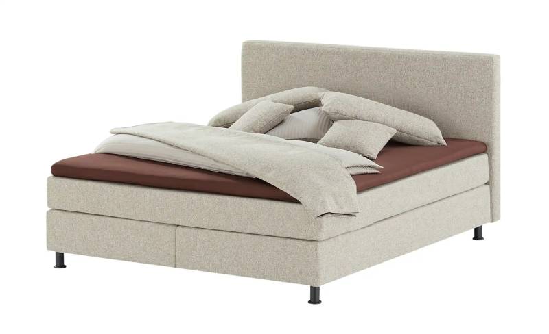 Wohnwert Boxspringbett  Dormian Boro ¦ grau ¦ Maße (cm): B: 180 H: 112 Betten > Boxspringbetten > Boxspringbetten 180x200 - Höffner