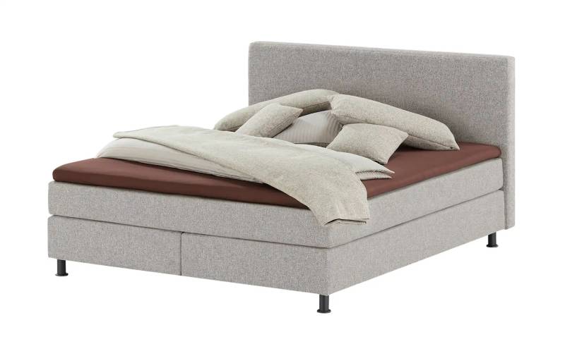 Wohnwert Boxspringbett  Dormian Boro ¦ grau ¦ Maße (cm): B: 180 H: 112 Betten > Boxspringbetten > Boxspringbetten 180x200 - Höffner