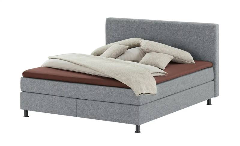 Wohnwert Boxspringbett  Dormian Boro ¦ grau ¦ Maße (cm): B: 180 H: 112 Betten > Boxspringbetten > Boxspringbetten 180x200 - Höffner