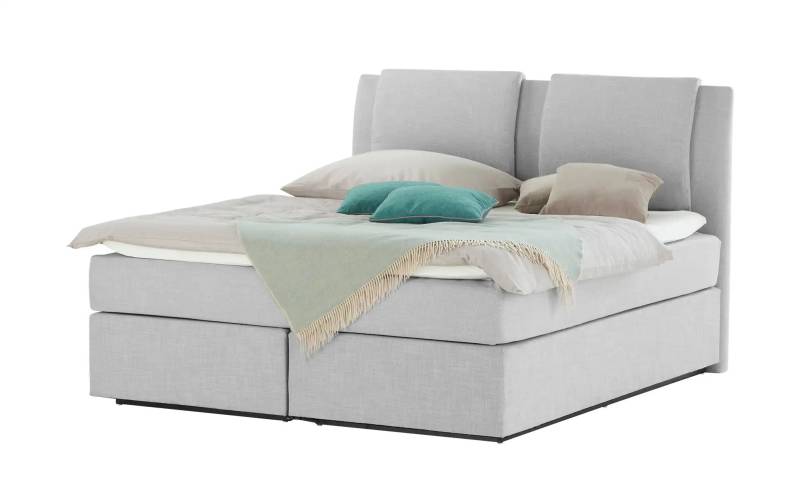 Wohnwert Boxspringbett  Dormian Saman ¦ grau ¦ Maße (cm): B: 200 H: 127 Betten > Boxspringbetten > Boxspringbetten 200x200 - Höffner