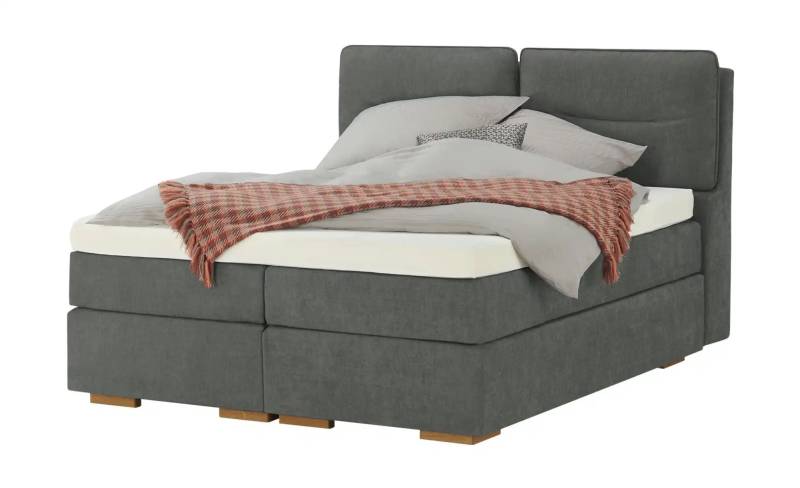 Wohnwert Boxspringbett mit Bettkasten Dormian Besta ¦ grau ¦ Maße (cm): B: 200 H: 136 Betten > Komfortbetten - Höffner