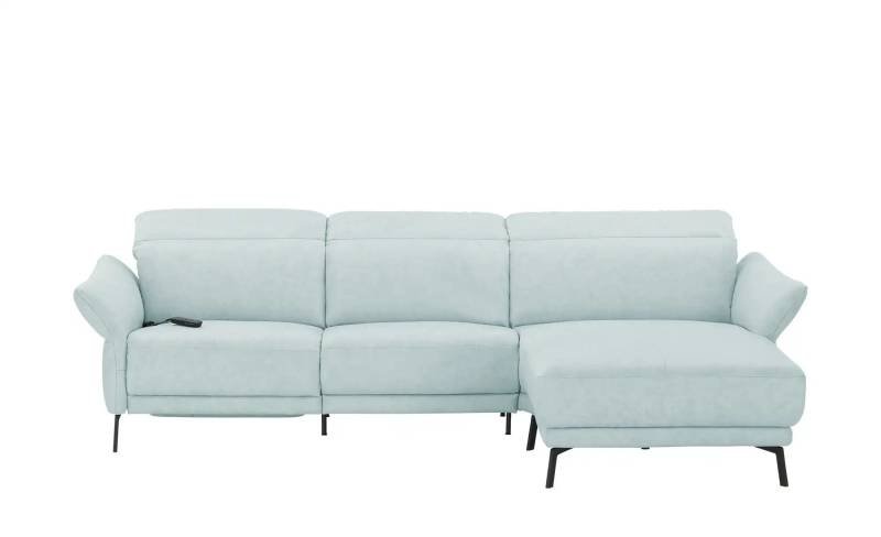 Wohnwert Ecksofa Leder Bellana ¦ blau ¦ Maße (cm): B: 291 H: 101 T: 176.0 Polstermöbel > Sofas > Ecksofas - Möbel Kraft