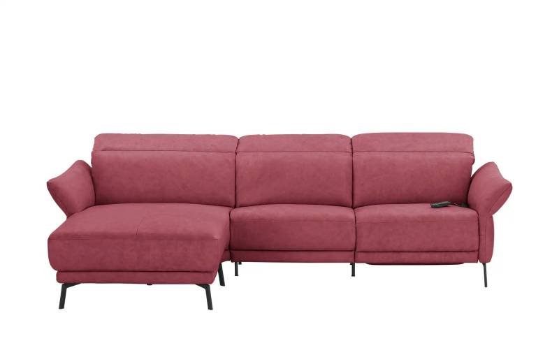 Wohnwert Ecksofa Leder Bellana ¦ rot ¦ Maße (cm): B: 291 H: 101 T: 176.0 Polstermöbel > Sofas > Ecksofas - Höffner