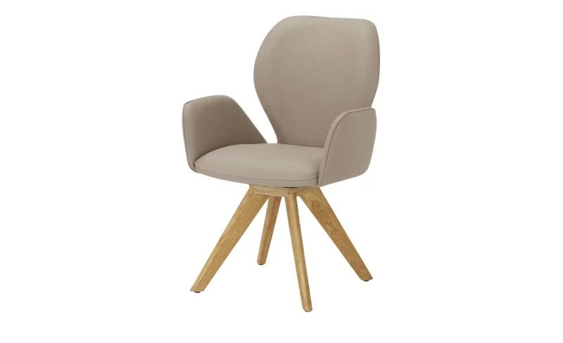 Wohnwert Esszimmerstuhl  Lea ¦ beige ¦ Maße (cm): B: 62 H: 92 T: 46.0 Stühle > Esszimmerstühle > Esszimmerstühle mit Armlehnen - Höffner