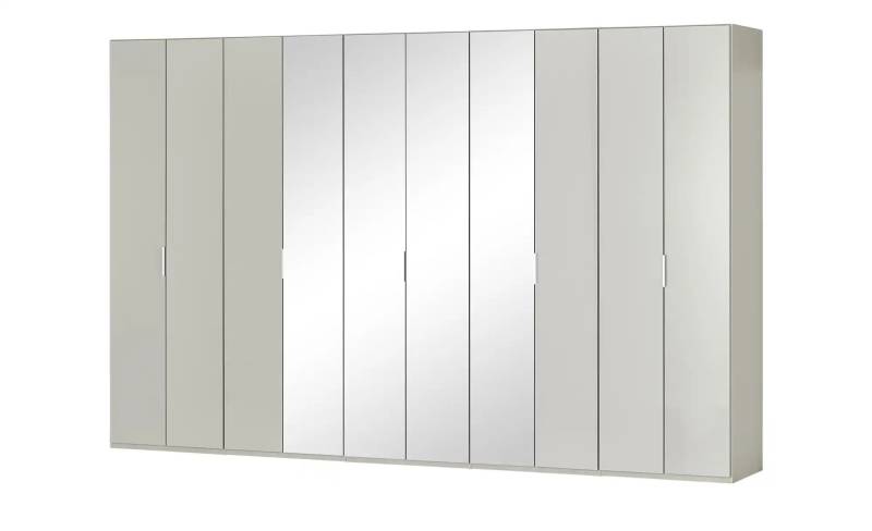 Wohnwert Falttürenschrank   Forum ¦ grau ¦ Maße (cm): B: 375 H: 216 T: 58.0 Schränke > Kleiderschränke > Drehtürenschränke - Höffner