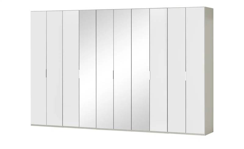 Wohnwert Falttürenschrank   Forum ¦ grau ¦ Maße (cm): B: 375 H: 216 T: 58.0 Schränke > Kleiderschränke > Drehtürenschränke - Höffner