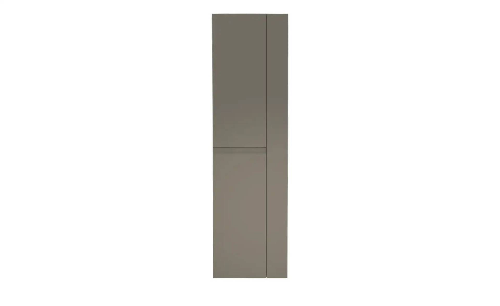 Wohnwert Hängeschrank  Leo ¦ grau ¦ Maße (cm): B: 52 H: 182 T: 36.0 Garderoben & Kleiderstangen > Garderobenschränke - Möbel Kraft