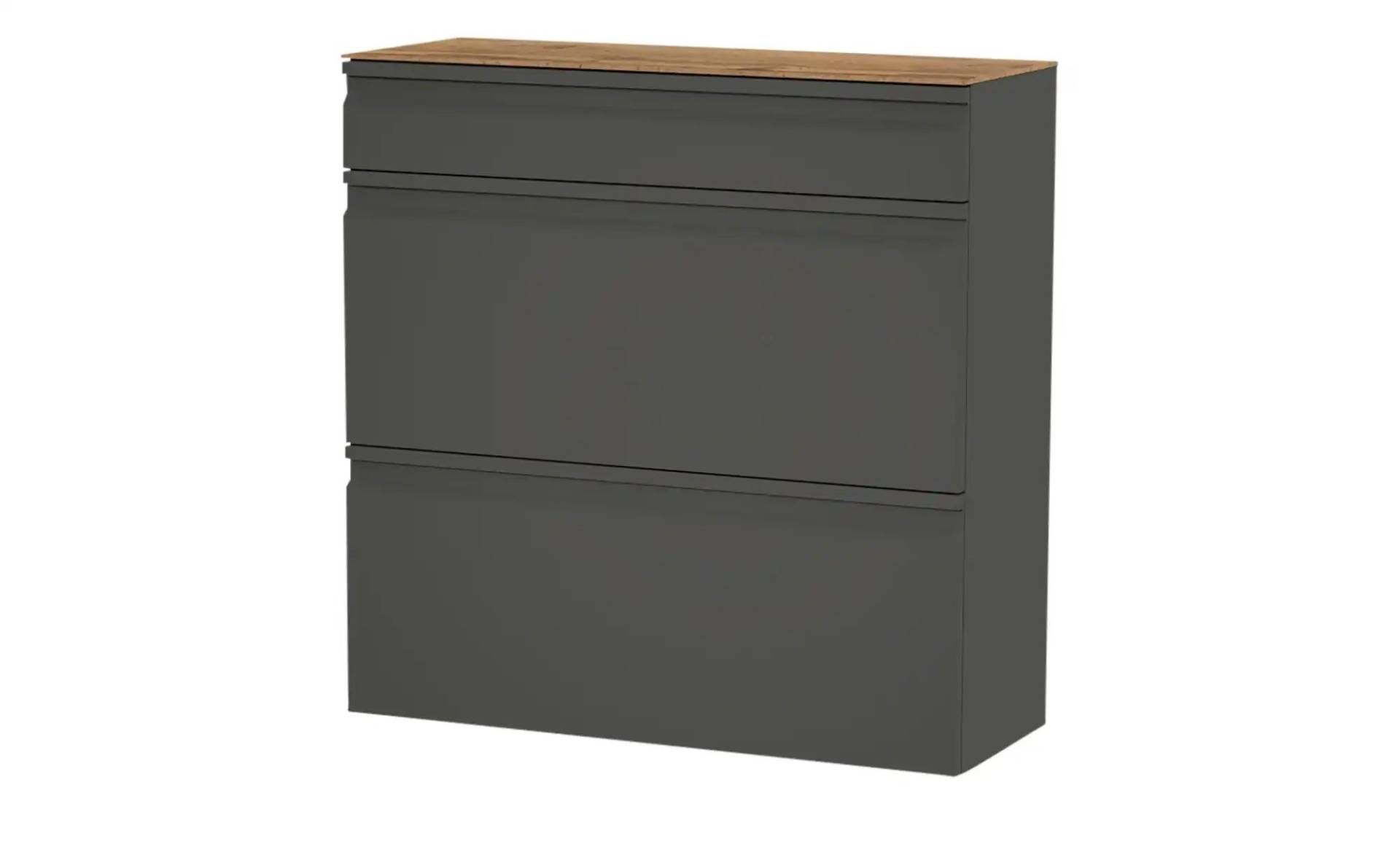 Wohnwert Hängeschuhschrank  Leo ¦ grau ¦ Maße (cm): B: 93 H: 94 T: 36.0 Garderoben & Kleiderstangen > Garderoben Schuhschränke - Höffner