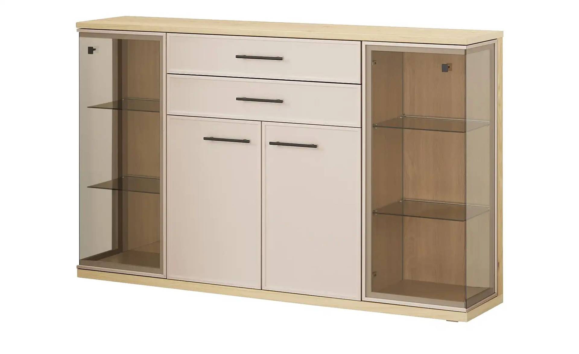 Wohnwert Highboard  Carré ¦ creme ¦ Maße (cm): B: 184 H: 115 T: 40 Kommoden & Sideboards > Highboards - Möbel Kraft