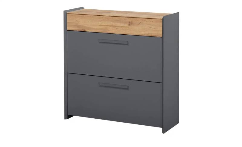 Wohnwert Schuhschrank   Azzura ¦ grau ¦ Maße (cm): B: 97 H: 100 T: 35.0 Garderoben & Kleiderstangen > Garderoben Schuhschränke - Höffner