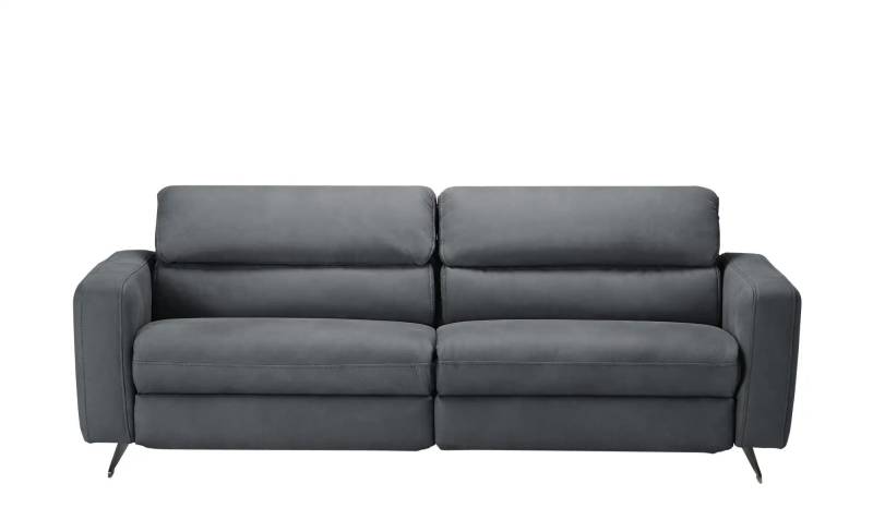 Wohnwert Ledersofa  Carisma ¦ grau ¦ Maße (cm): B: 218 H: 82 T: 96 Polstermöbel > Sofas > 3-Sitzer - Höffner