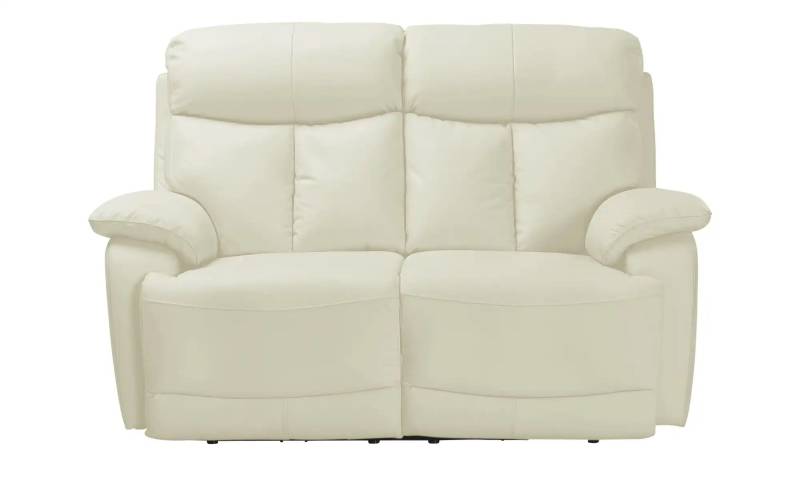 Wohnwert Ledersofa aus Echtleder mit manueller Relaxfunktion Ambra ¦ beige ¦ Maße (cm): B: 160 H: 102 T: 102.0 Polstermöbel > Sofas > 2-Sitzer - Höffner