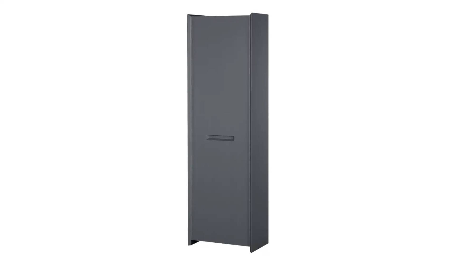 Wohnwert Mehrzweckschrank   Azzura ¦ grau ¦ Maße (cm): B: 57 H: 190 T: 35.0 Garderoben & Kleiderstangen > Garderobenschränke - Möbel Kraft
