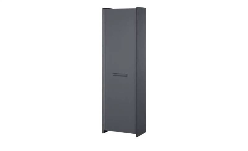 Wohnwert Mehrzweckschrank   Azzura ¦ grau ¦ Maße (cm): B: 57 H: 190 T: 35.0 Garderoben & Kleiderstangen > Garderobenschränke - Möbel Kraft