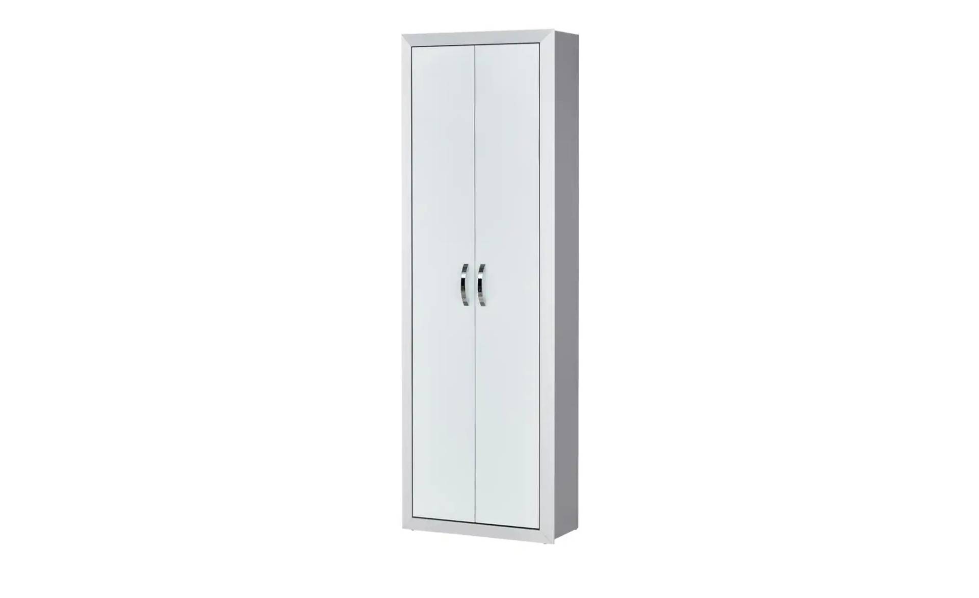 Wohnwert Mehrzweckschrank  Intro ¦ weiß ¦ Maße (cm): B: 66 H: 195 T: 36.0 Garderoben & Kleiderstangen > Garderobenschränke - Möbel Kraft
