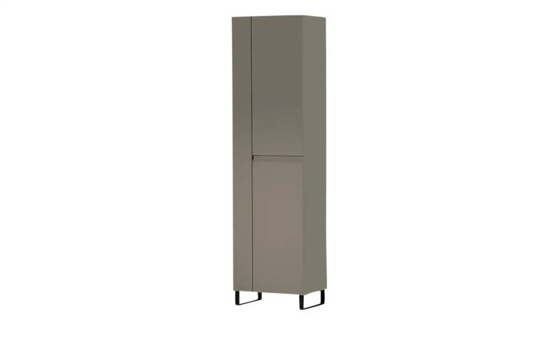 Wohnwert Mehrzweckschrank    ¦ grau ¦ Maße (cm): B: 52 H: 192 T: 36.0 Garderoben & Kleiderstangen > Garderobenschränke - Möbel Kraft